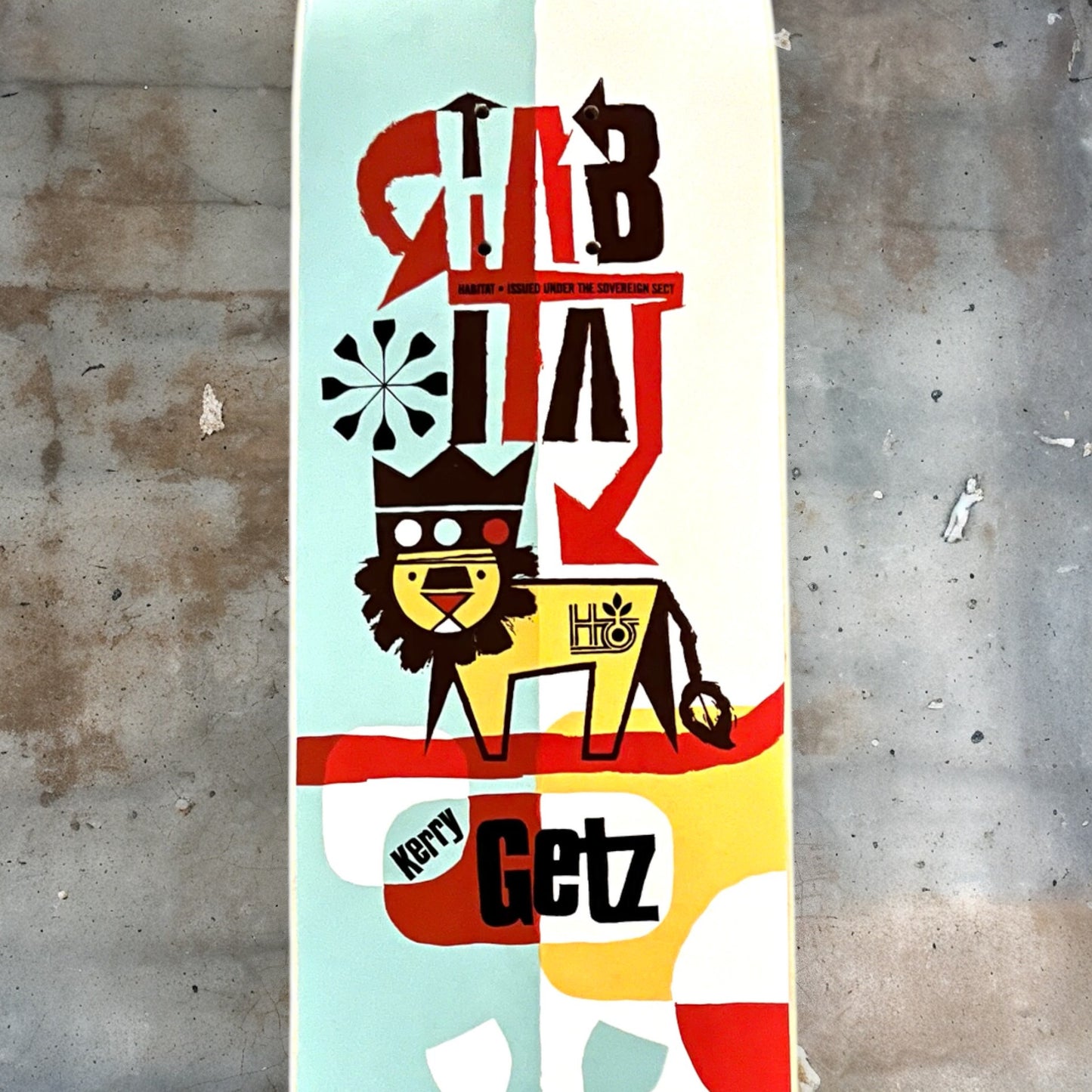 Habitat Kerry Getz Leo Lion Skylite Board (2004)